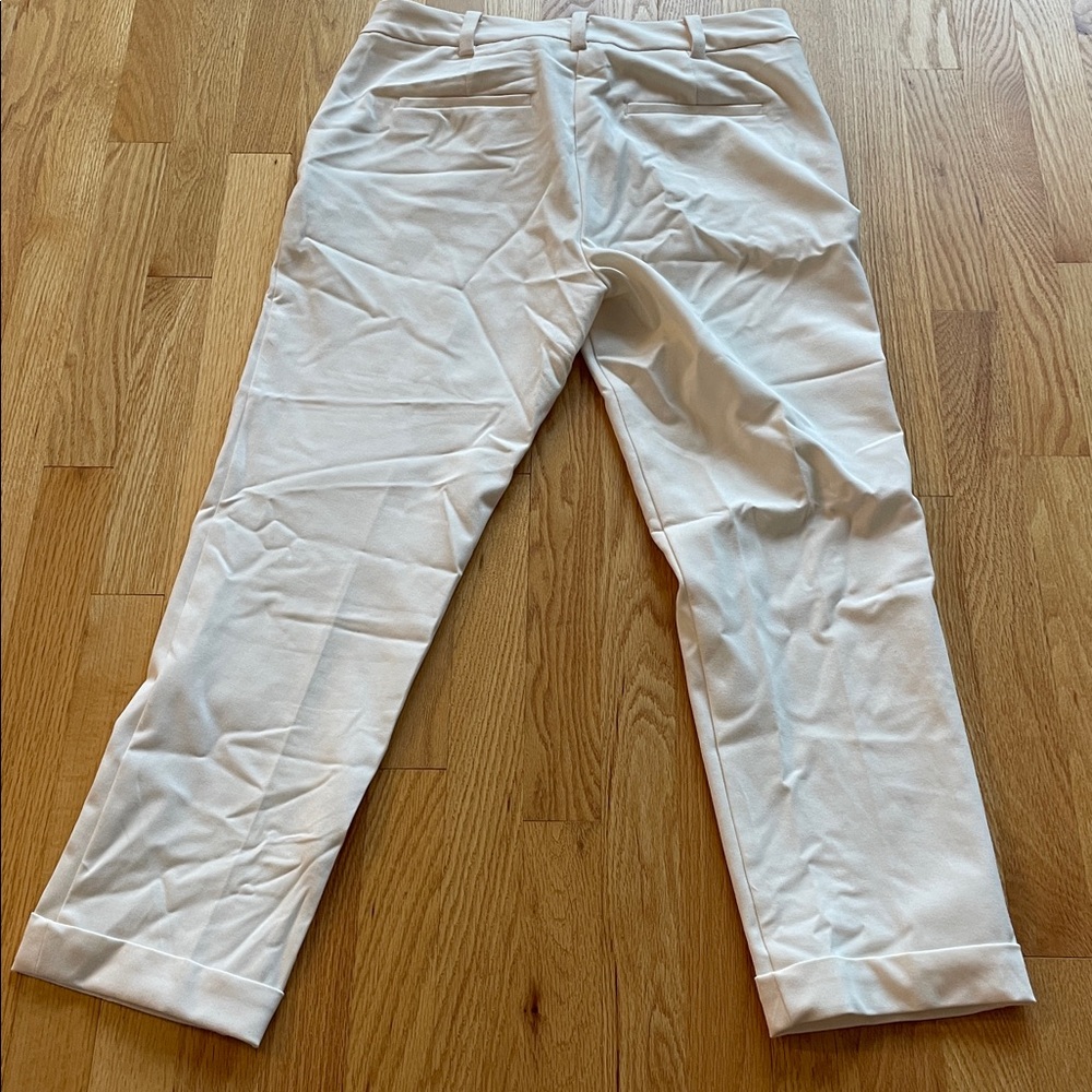 Loft winter white cuffed trousers. - Picture 5 of 5